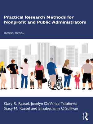 cover image of Practical Research Methods for Nonprofit and Public Administrators